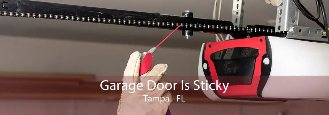 Garage Door Is Sticky Tampa - FL