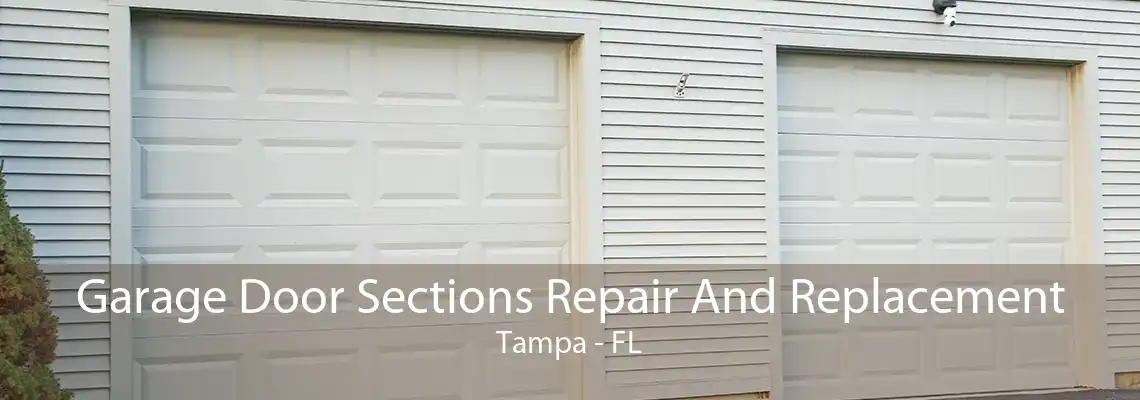 Garage Door Sections Repair And Replacement Tampa - FL