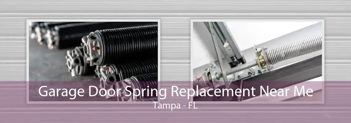 Garage Door Spring Replacement Near Me Tampa - FL