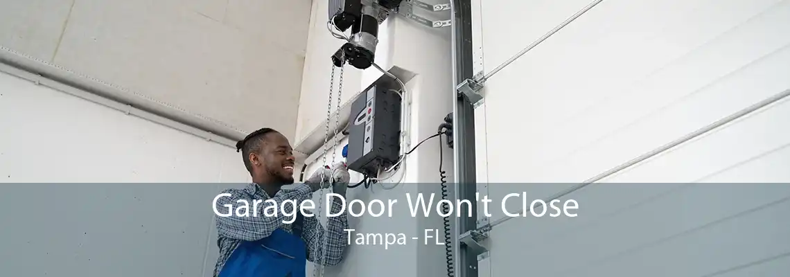 Garage Door Won't Close Tampa - FL