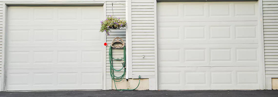 Sectional Garage Door Dropped Down Repair in Tampa, Florida