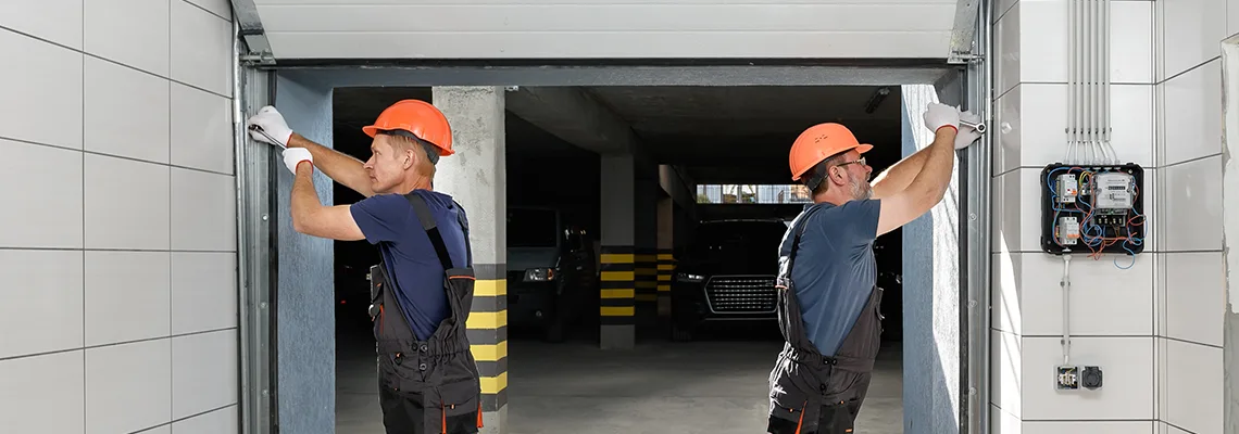 Wooden Garage Door Frame Repair in Tampa, Florida